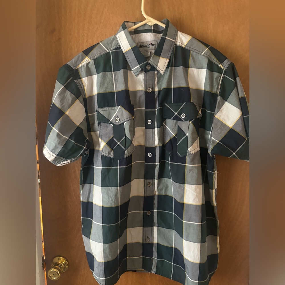 Flannel tee